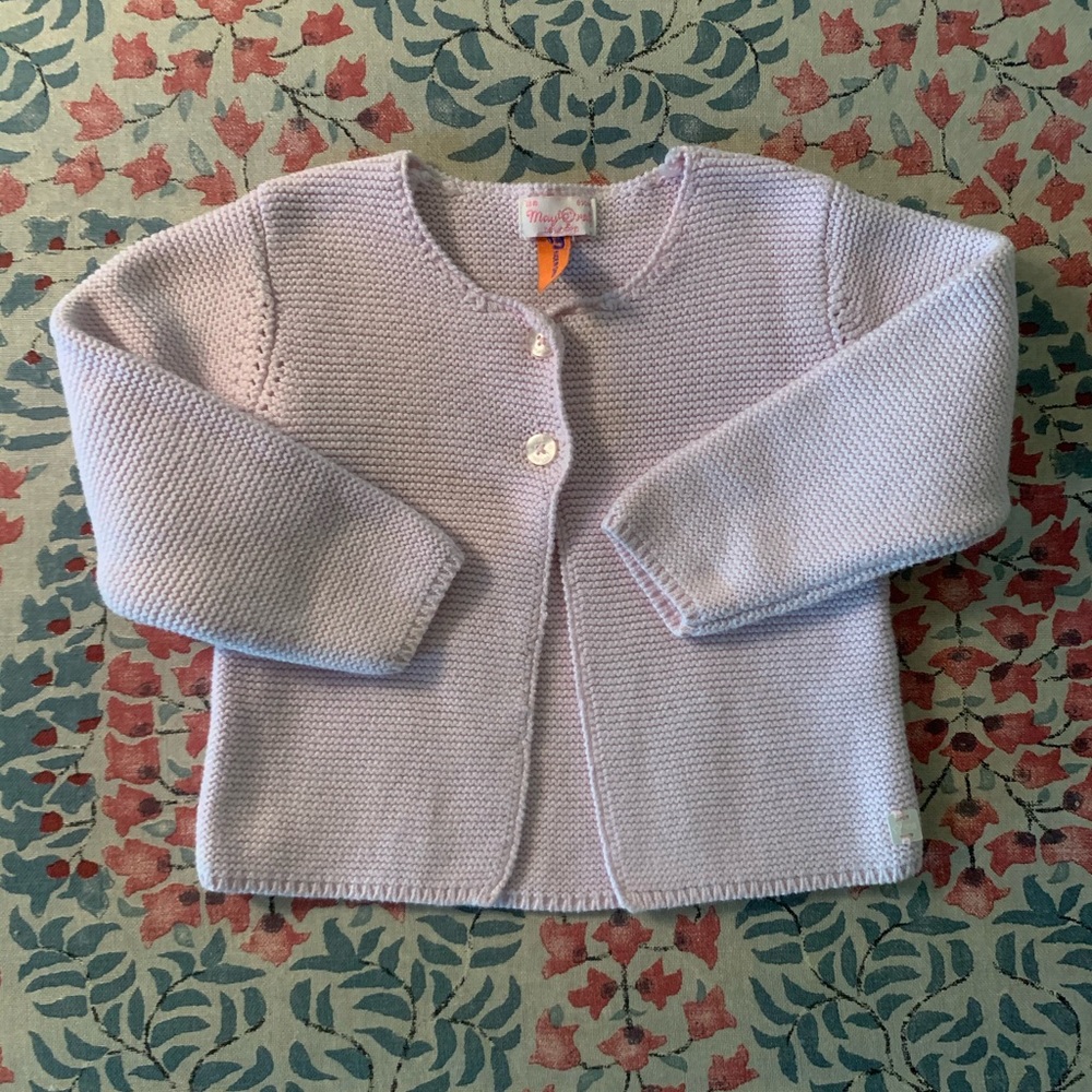 Pink cotton sweater